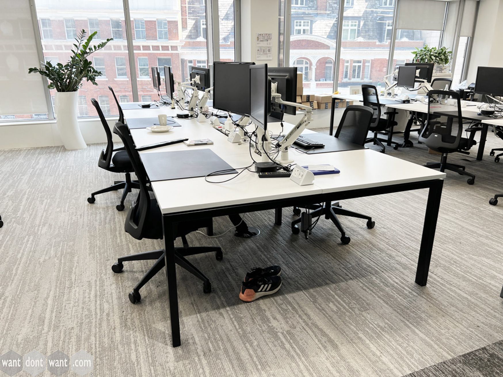 16 x 6-person used Task Systems 'Team' desks