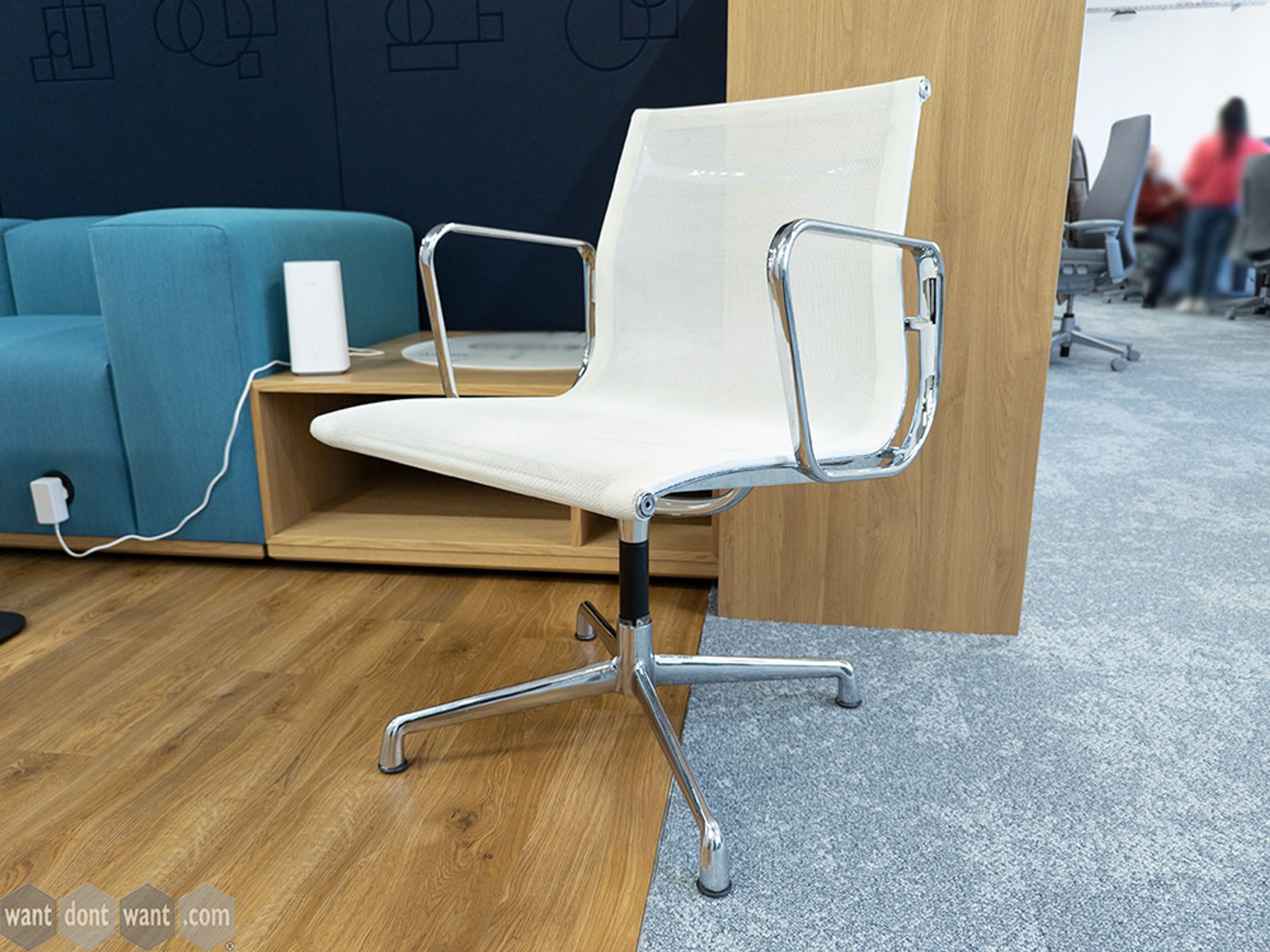 Used Eames-style mesh chairs (copies)