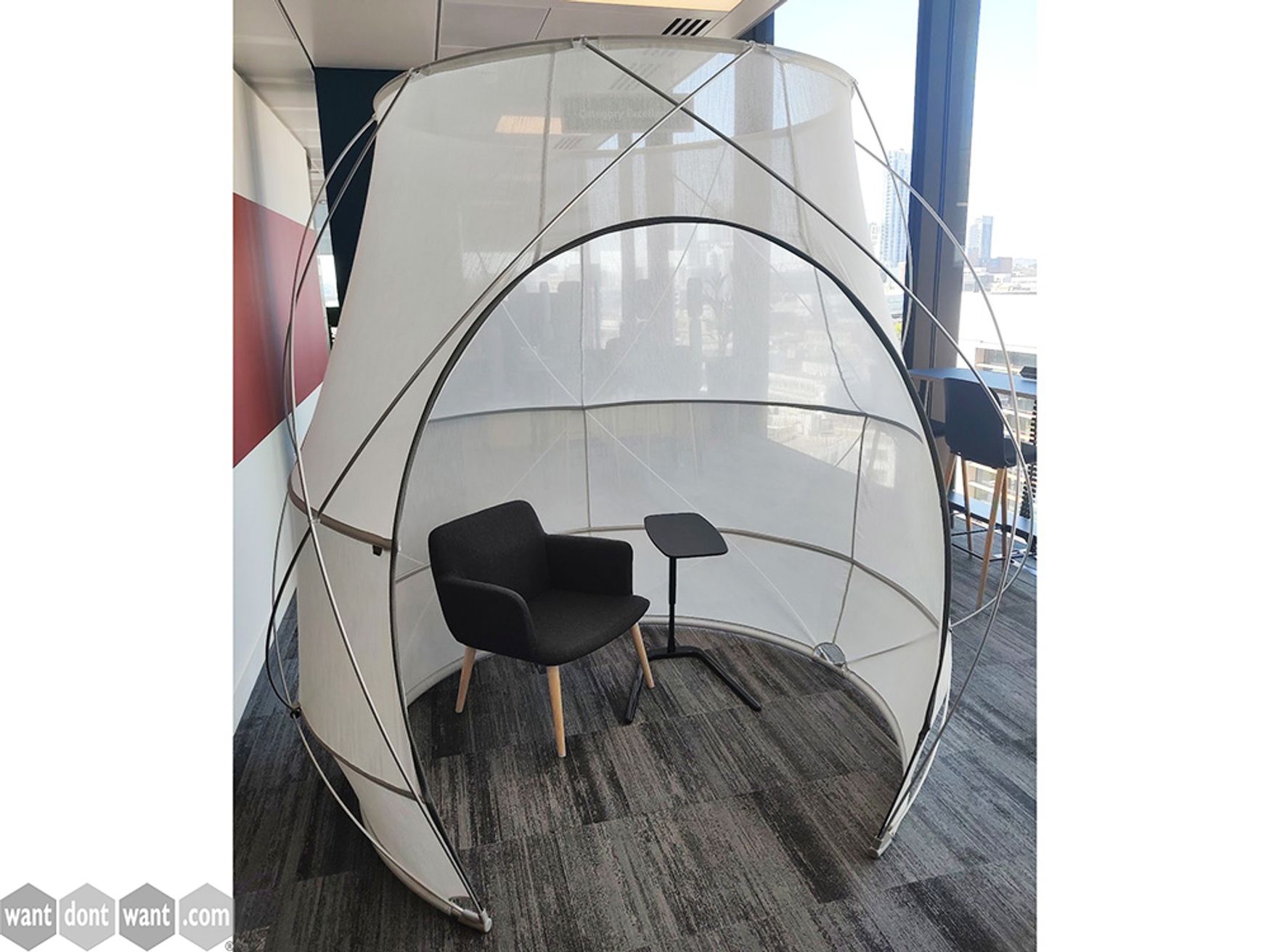 Used Steelcase Pod Tents (furniture inside not included)