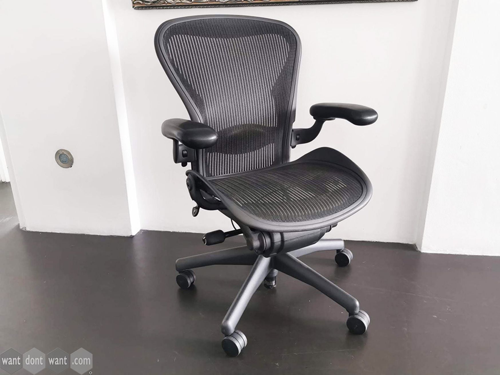 Refurbished Herman Miller Aeron chairs in Size B
