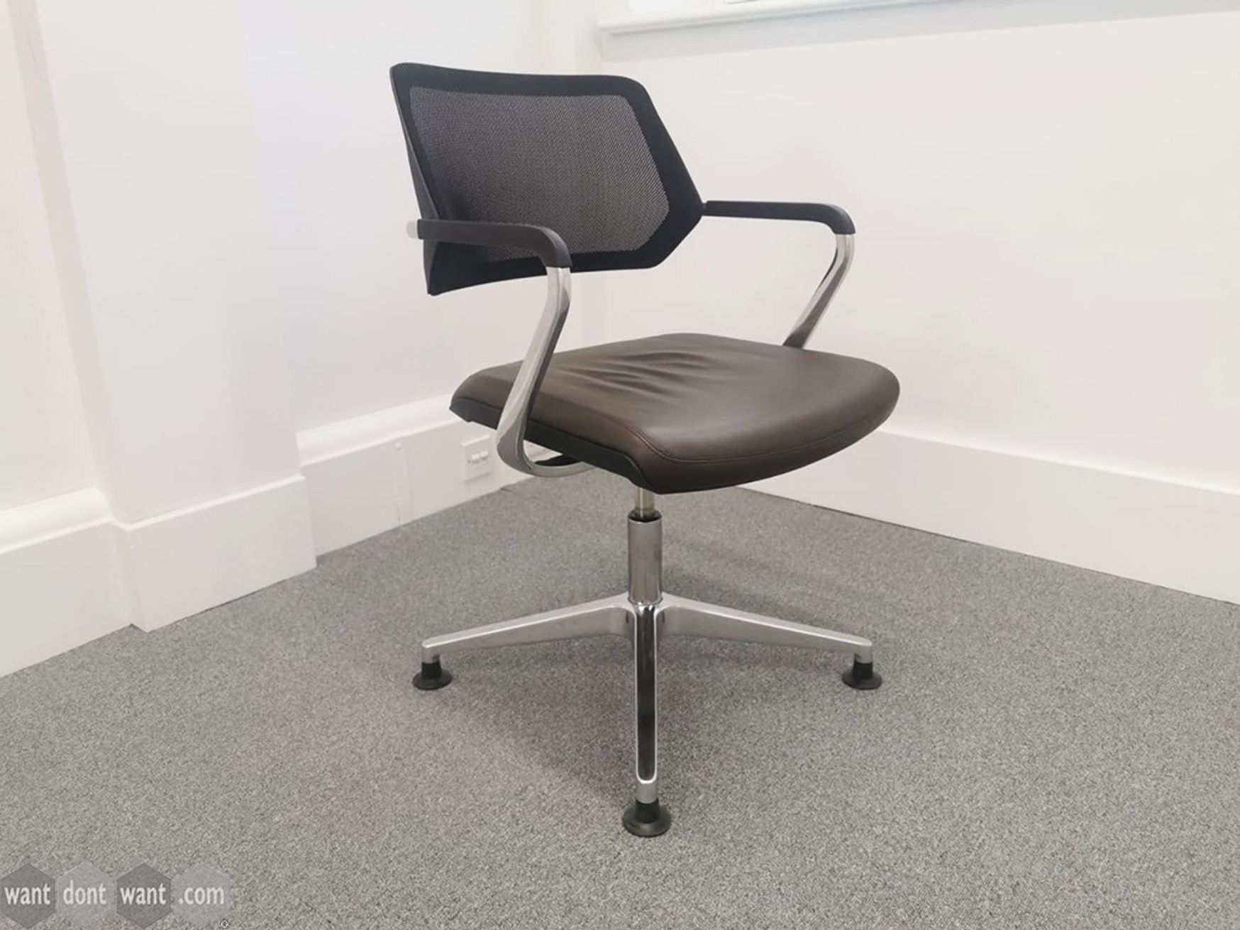 Used Steelcase 'Qivi' Boardroom Meeting Chairs on Glides
