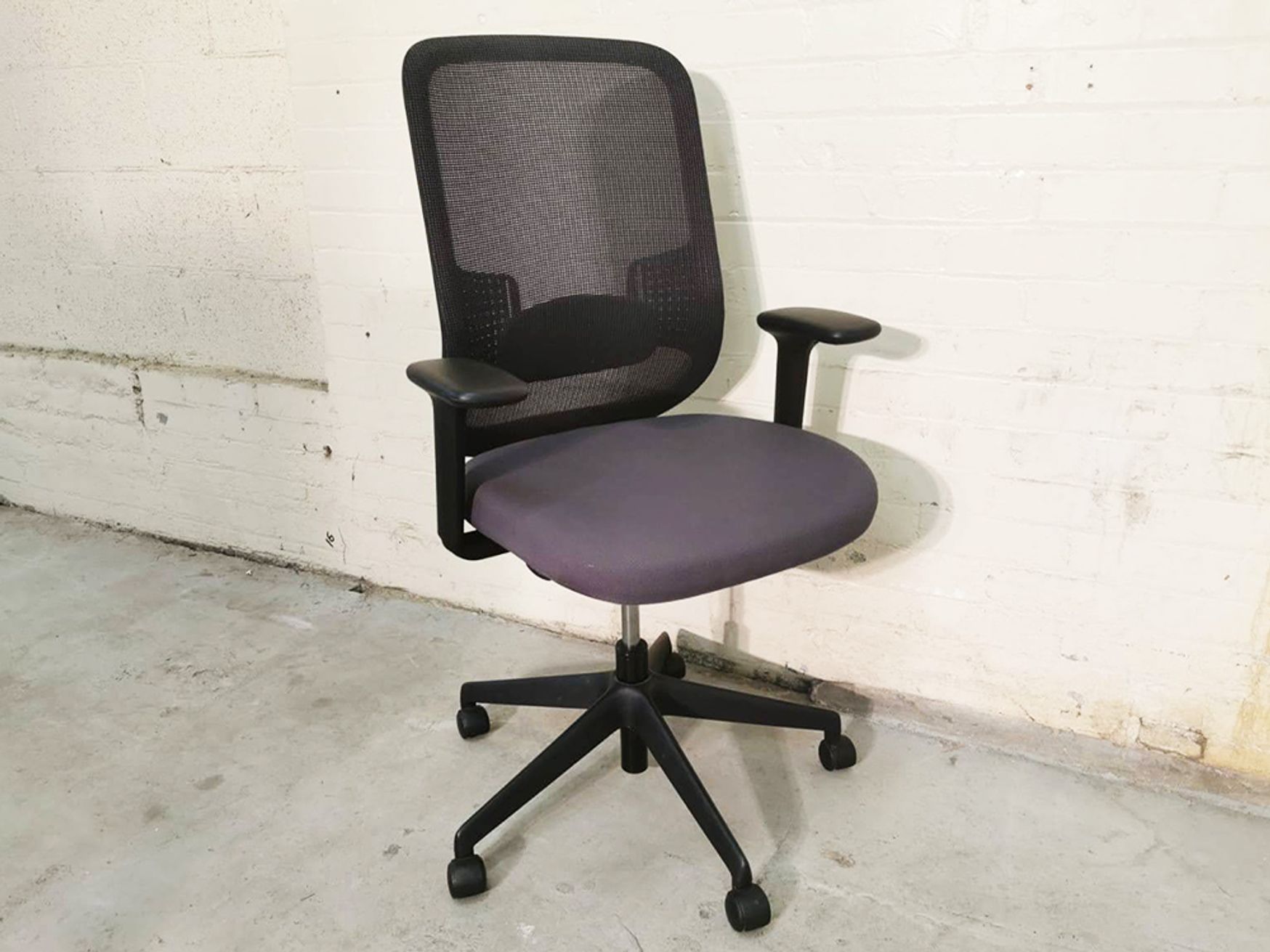 Used Orangebox Do Operator Chair with Grey fabric Seat