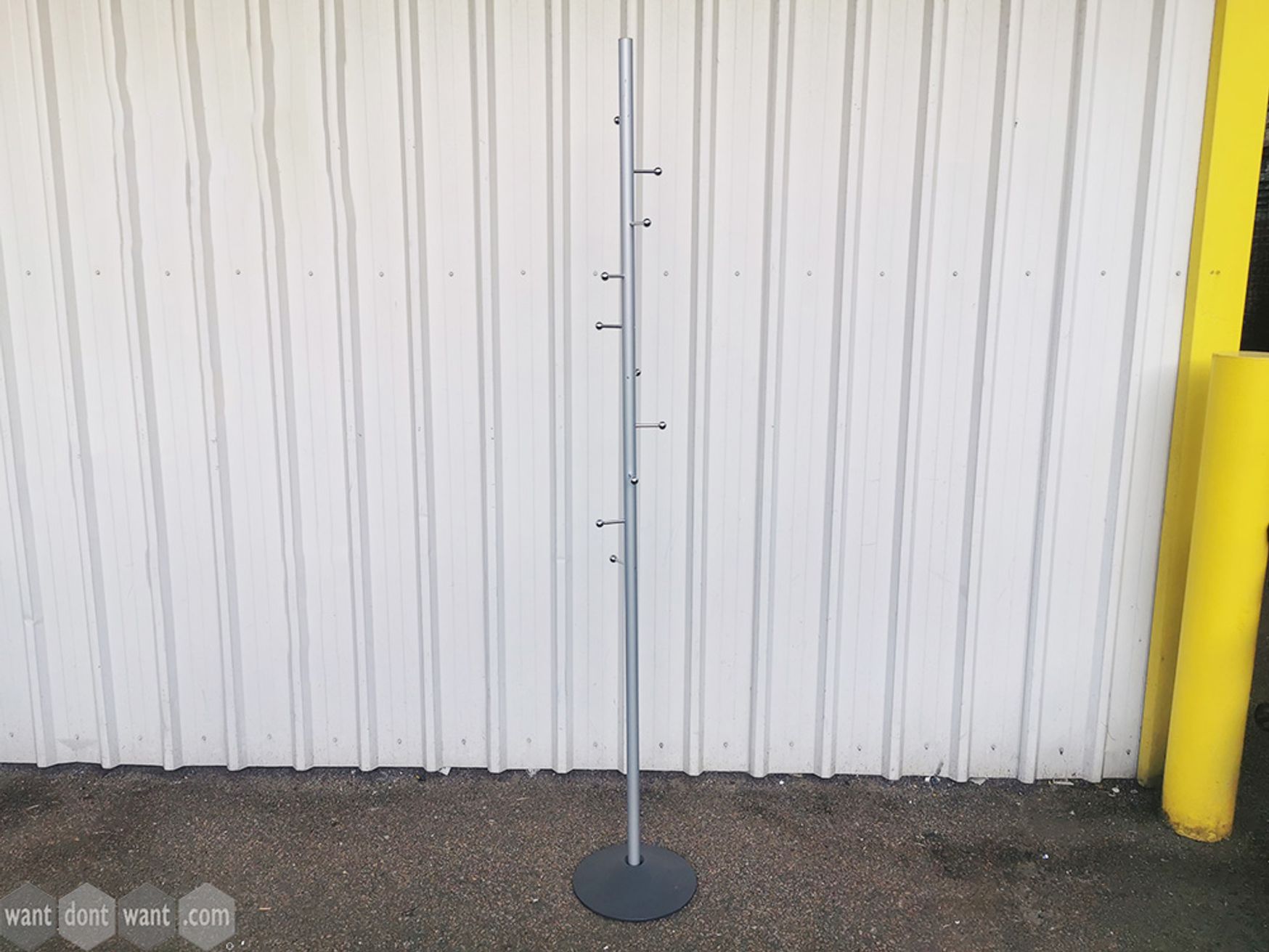 Used Silver Coat Stand