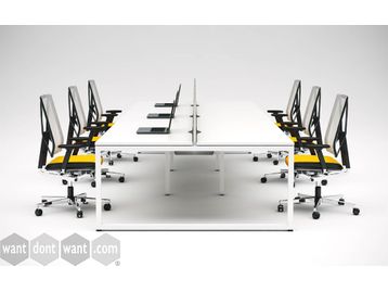Brand New Bench Desks with O Frame