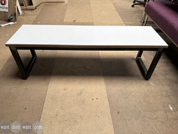 Used Spitfire bench seats with white tops