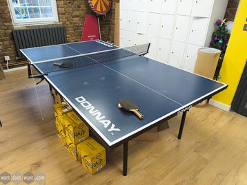 Used Donnay table tennis table - beer not included!