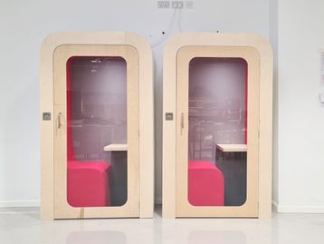 New Single Person Acoustic Phone Booth Pods