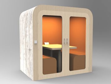 New 4-Person Acoustic Meeting Pods
