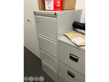 Used 4-drawer Roneo filing cabinet