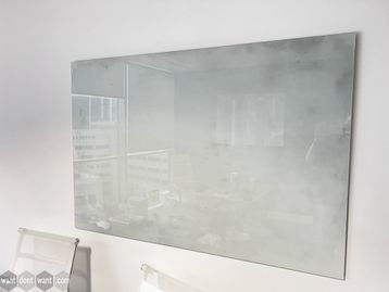 Used glass wall-mounted wipe boards
