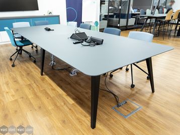 Used 3650mm Task Systems 'Work' table with Fenix top