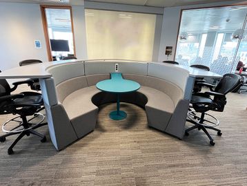 Used Connection 'Flock' High Back Seating with Table Surround