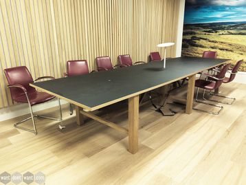 Used Orangebox BAE-18 Boardroom Collaborative Table