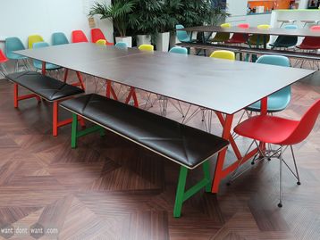 Used 3600mm Frovi 'Relic' Table with 2 Benches Included