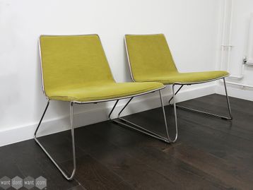Used Spaceist Lounge Chairs in Green
