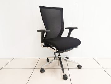 Used Sidiz 'T50' chairs with mesh backs and black upholstered seat
