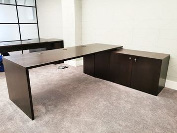 Used Executive Desk with Storage