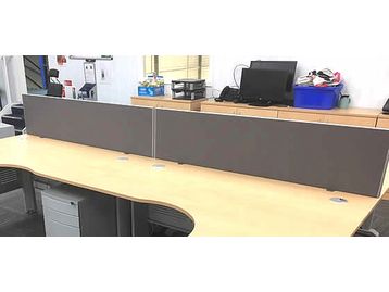 1600mm Desk dividing Screens