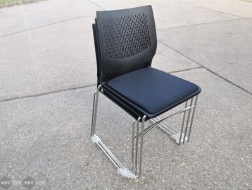 Used Pledge 'Vibe' Sled Based Stacking Chairs 