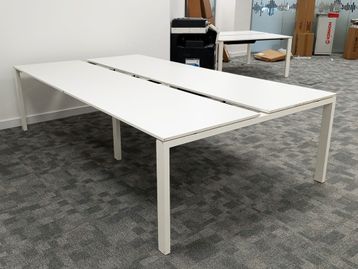 Used 1400mm Sedus White Bench Desks