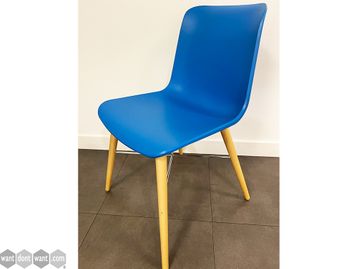 Used Connection Seating 'Laurel' Blue Polypropylene Chairs