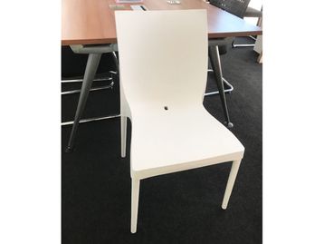 Used Gaber Iris Stacking Dining Chairs