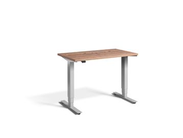 <b>'New'</b> Electric Height-Adjustable 'Mini' desks with silver legs