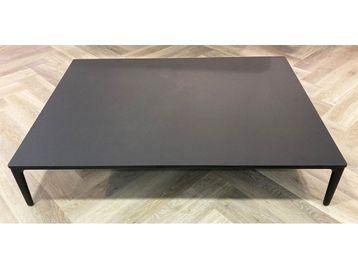 Used Allermuir 'Oran' black laminate coffee table