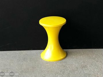 Used Yellow Plastic Stools