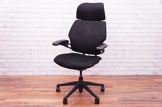 Want Dont : Second Hand Office Furniture - Used Office Furniture |  Chairs | Task/Operator/Executive | Used Humanscale Freedom Office Operator  Chairs with Headrest - Include Re-upholstery in your choice of Camira
